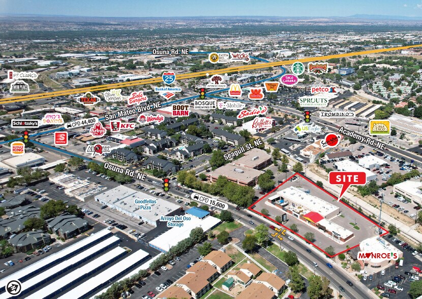 6001-6027 Osuna Rd NE, Albuquerque, NM à vendre - Photo de l’immeuble – Image 3 sur 11