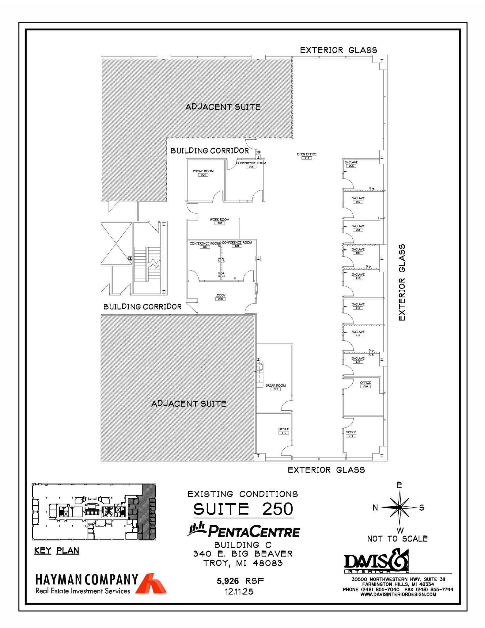 340 E Big Beaver Rd, Troy, MI à louer Plan d’étage– Image 1 sur 1