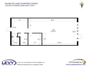 5500 NW 167th St, Miami Gardens, FL à louer Plan d’étage– Image 2 sur 3