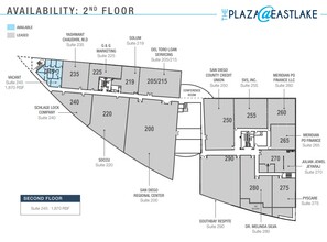 2300 Boswell Rd, Chula Vista, CA à louer Plan d’étage– Image 1 sur 2