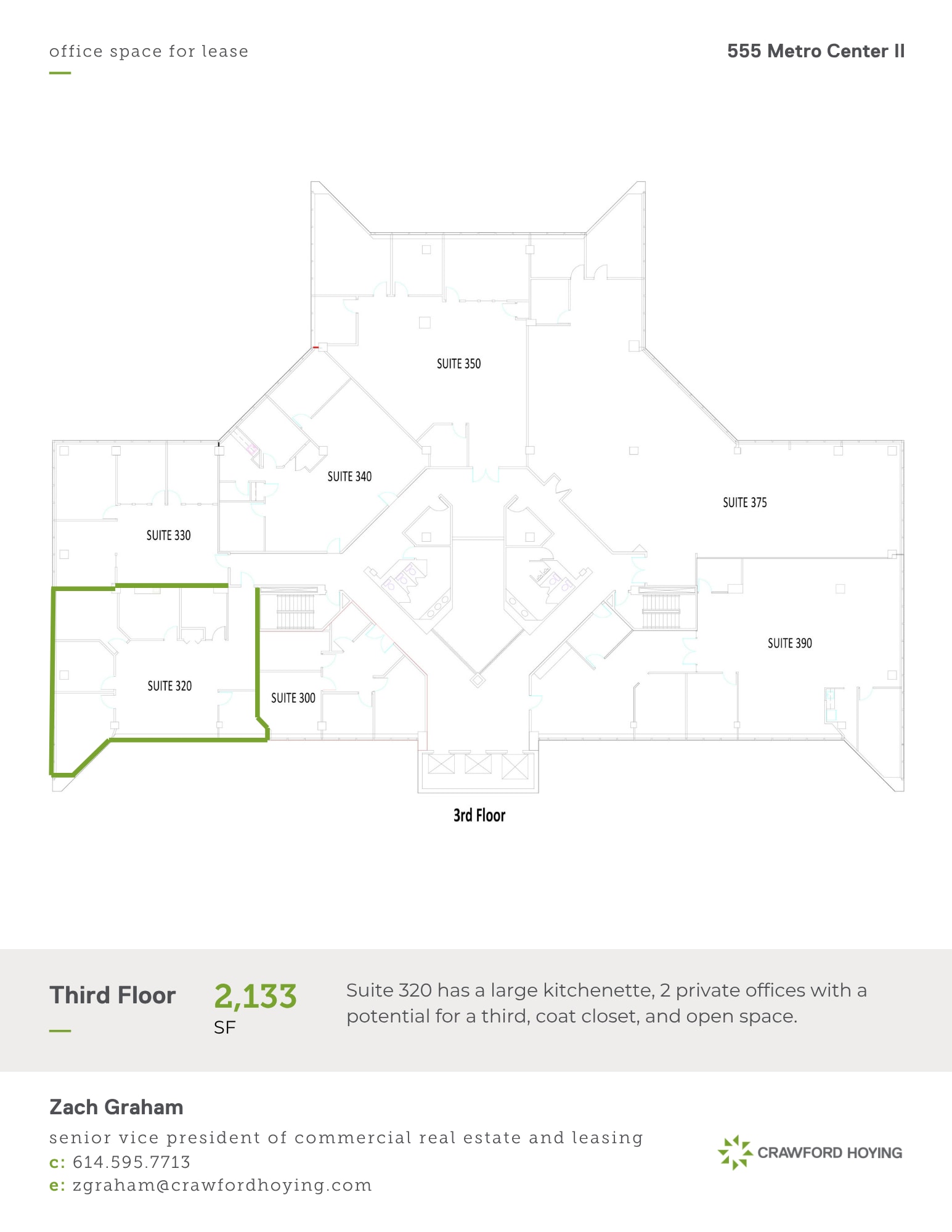 555 Metro Pl N, Dublin, OH à louer Plan d’étage– Image 1 sur 3