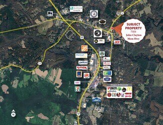Plus de détails pour 7321 John Clayton Memorial Hwy, Gloucester, VA - Local commercial à vendre