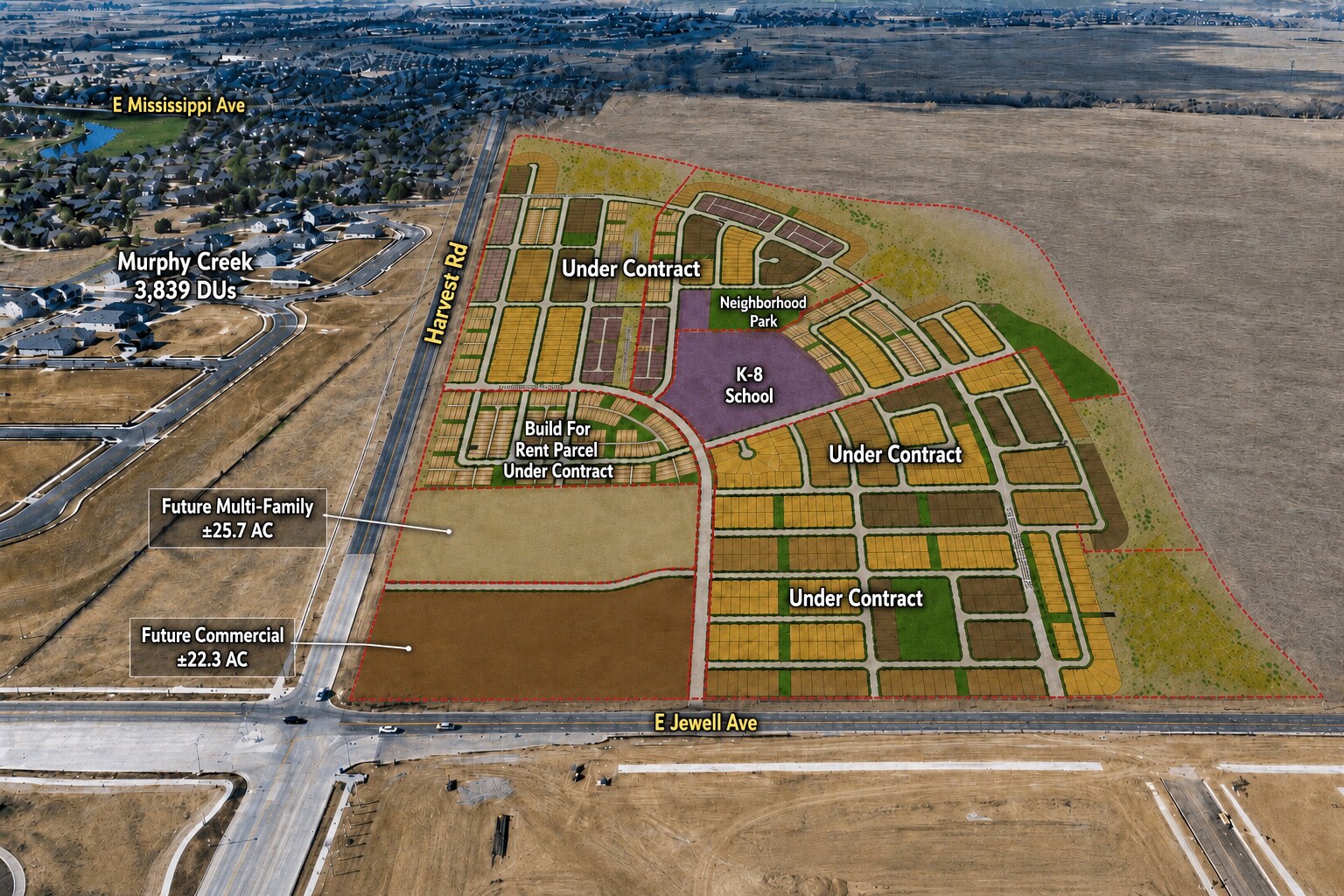 NEC of HARVEST ROAD & E. JEWELL AVENUE, Aurora, CO à vendre Photo de l’immeuble– Image 1 sur 2