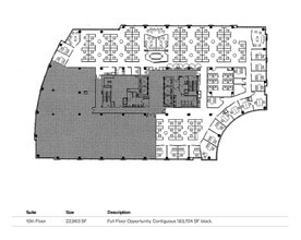 121 Rockville Pike, Rockville, MD à louer Plan d’étage– Image 1 sur 1
