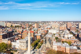 800 N Charles St, Baltimore, MD - VUE AÉRIENNE  vue de carte
