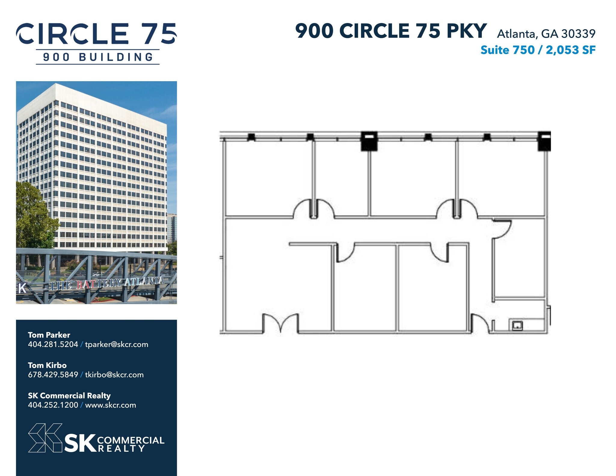 900 Circle 75 Pky SE, Atlanta, GA à louer Plan de site– Image 1 sur 1