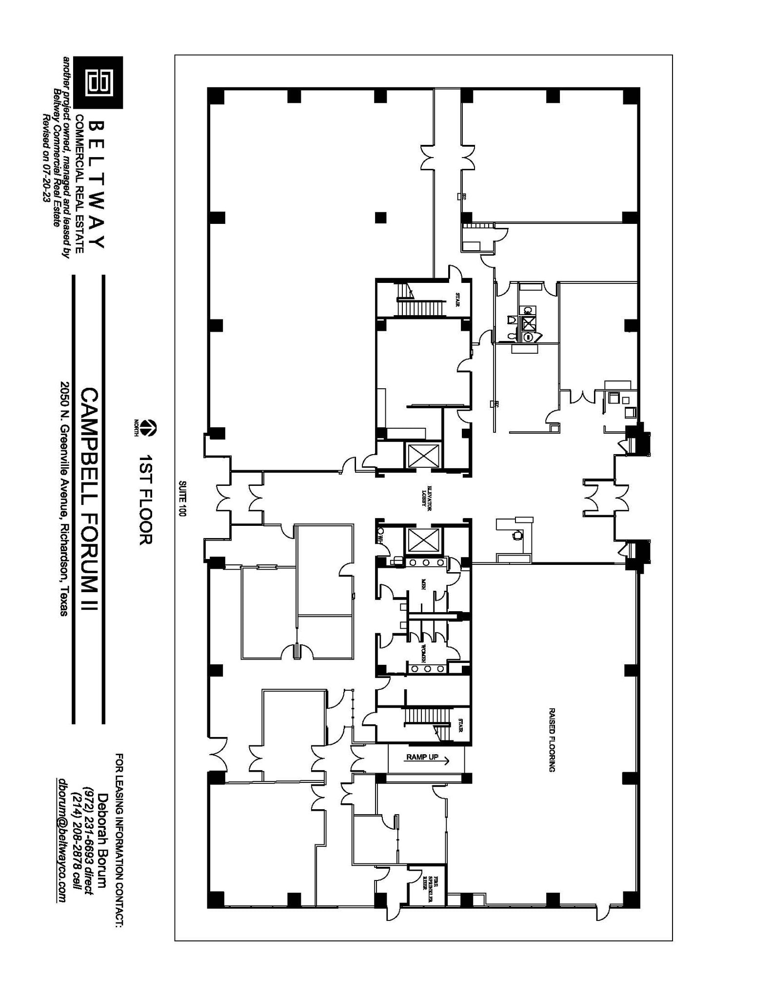 2050 N Greenville Ave, Richardson, TX à vendre Plan d’étage– Image 1 sur 1