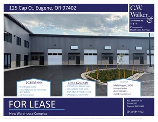 Plus de détails pour 125 Cap Ct, Eugene, OR - Bureau, Industriel/Logistique à louer