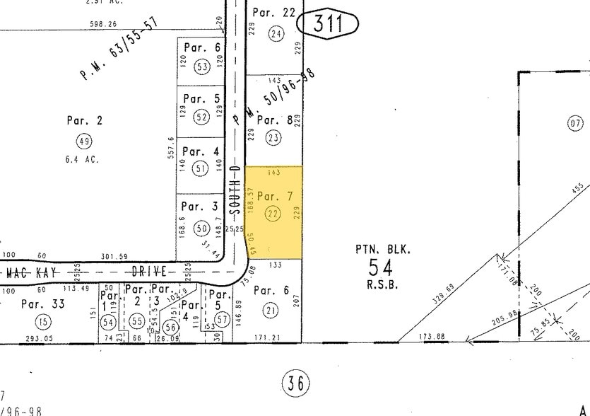 1585 S D St, San Bernardino, CA à louer - Plan cadastral – Image 2 sur 2