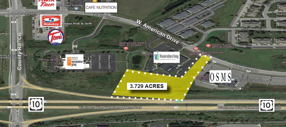 W American Dr, Neenah, WI à vendre - Photo de l’immeuble – Image 1 sur 2