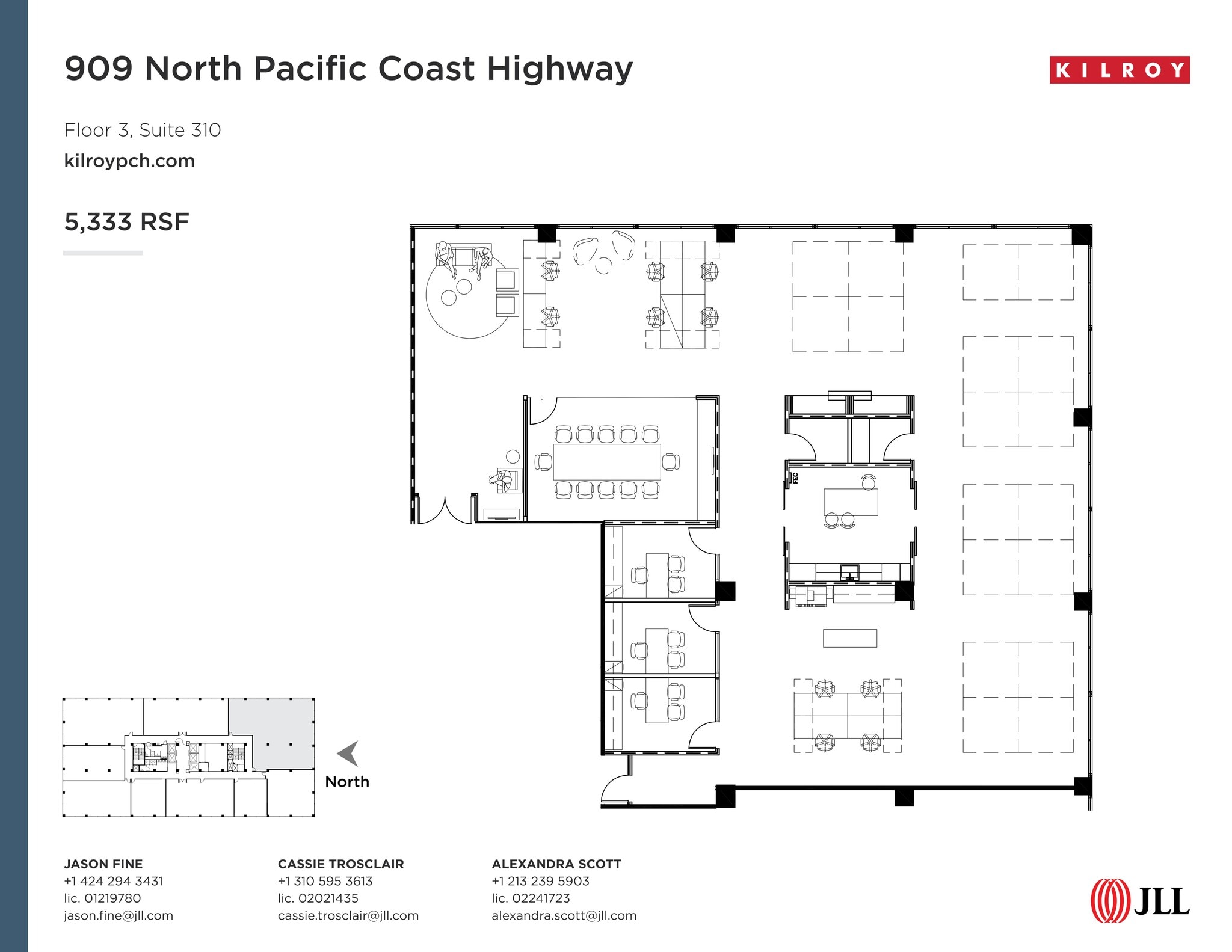 909 N Pacific Coast Hwy, El Segundo, CA à louer Plan de site– Image 1 sur 1