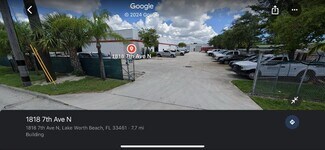 Plus de détails pour 1818 7th Ave N, Lake Worth Beach, FL - Industriel/Logistique à louer