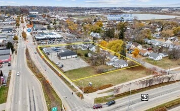 1741 2nd St SW, Rochester, MN - Vue aérienne  vue de carte