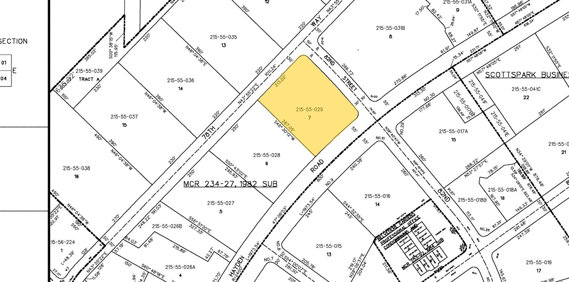 Plan cadastral