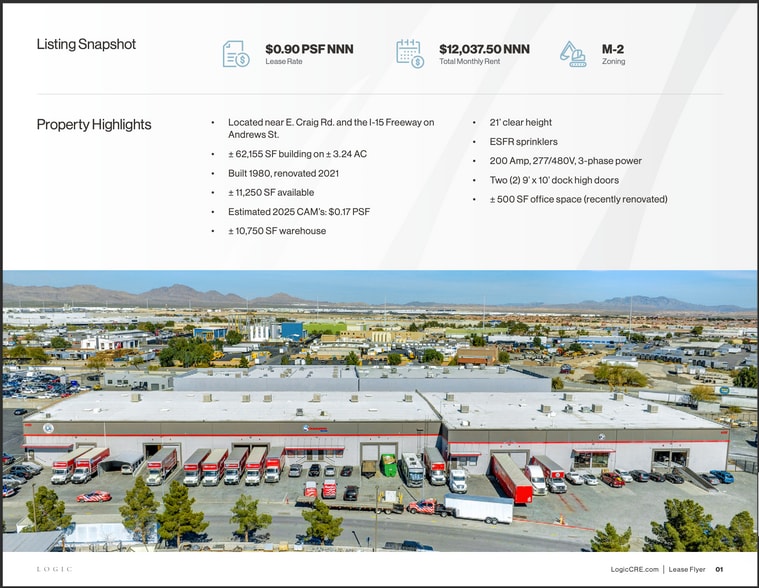 4420 Andrews St, North Las Vegas, NV à louer - Photo de l’immeuble – Image 3 sur 6