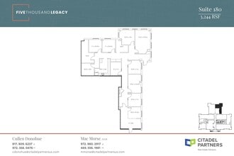 5000 Legacy Dr, Plano, TX à louer Plan d’étage– Image 1 sur 1