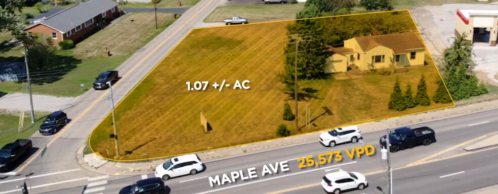3055 Maple Ave, Zanesville, OH à vendre - Aérien – Image 2 sur 4