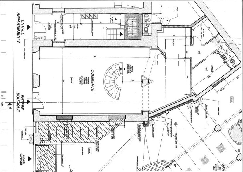 Bureau dans Pau à louer - Plan d’étage – Image 2 sur 2