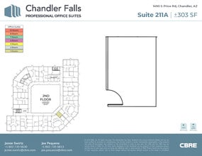 1490 S Price Rd, Chandler, AZ à louer Plan d’étage– Image 1 sur 2