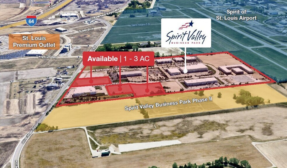Spirit Valley Business Park, Chesterfield, MO à vendre - Photo de l’immeuble – Image 1 sur 1