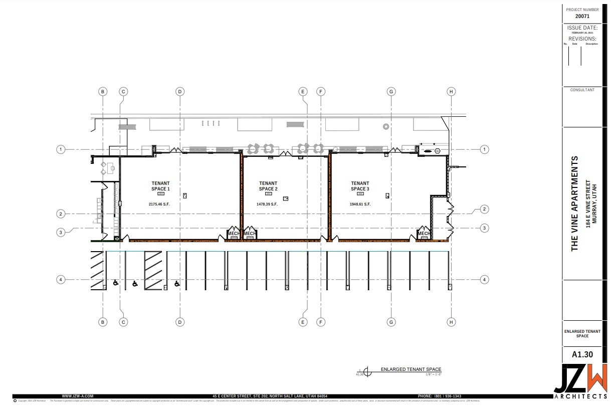 184 E Vine St, Murray, UT à louer Plan d’étage– Image 1 sur 1