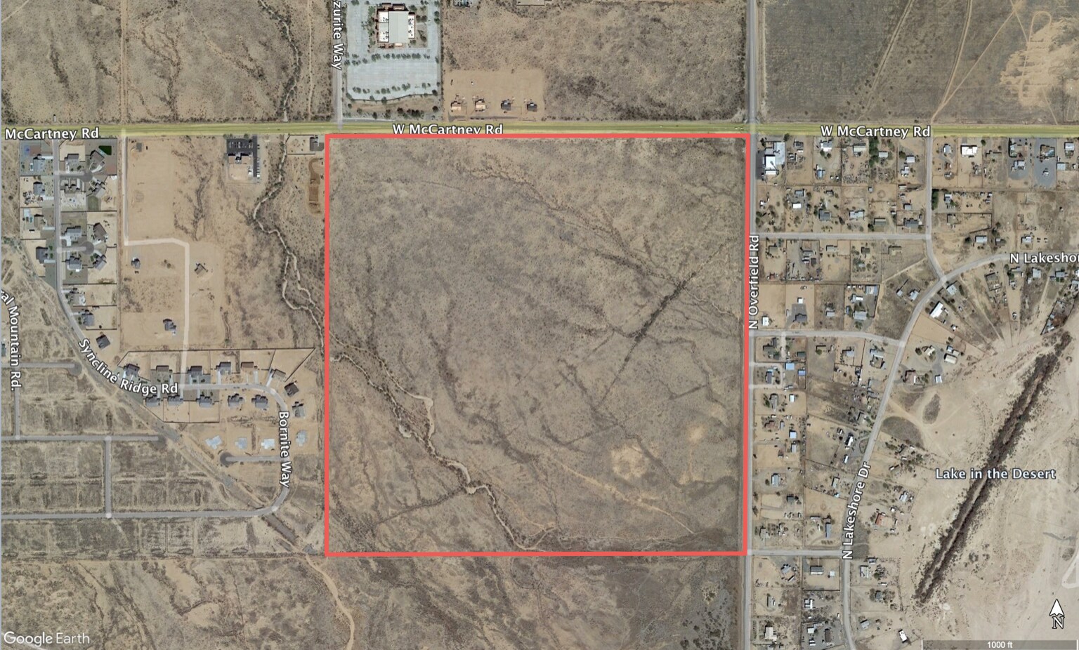 W McCartney, Casa Grande, AZ à vendre Aérien– Image 1 sur 4
