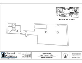 584-590 Broadway, New York, NY à louer Plan d’étage– Image 2 sur 2