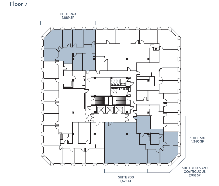 1300 Summit Ave, Fort Worth, TX à louer Plan d’étage– Image 1 sur 1