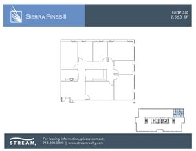 1575 Sawdust Rd, The Woodlands, TX à louer Plan d’étage– Image 1 sur 1