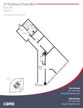 25 NW Point Blvd, Elk Grove Village, IL à louer Plan d’étage– Image 1 sur 1