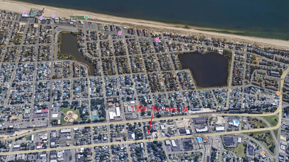 1000 Richmond ave, Point Pleasant Beach, NJ à vendre - Aérien – Image 2 sur 9