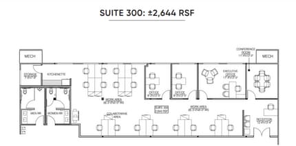 1017 N La Cienega Blvd, West Hollywood, CA à louer Plan d’étage– Image 1 sur 6