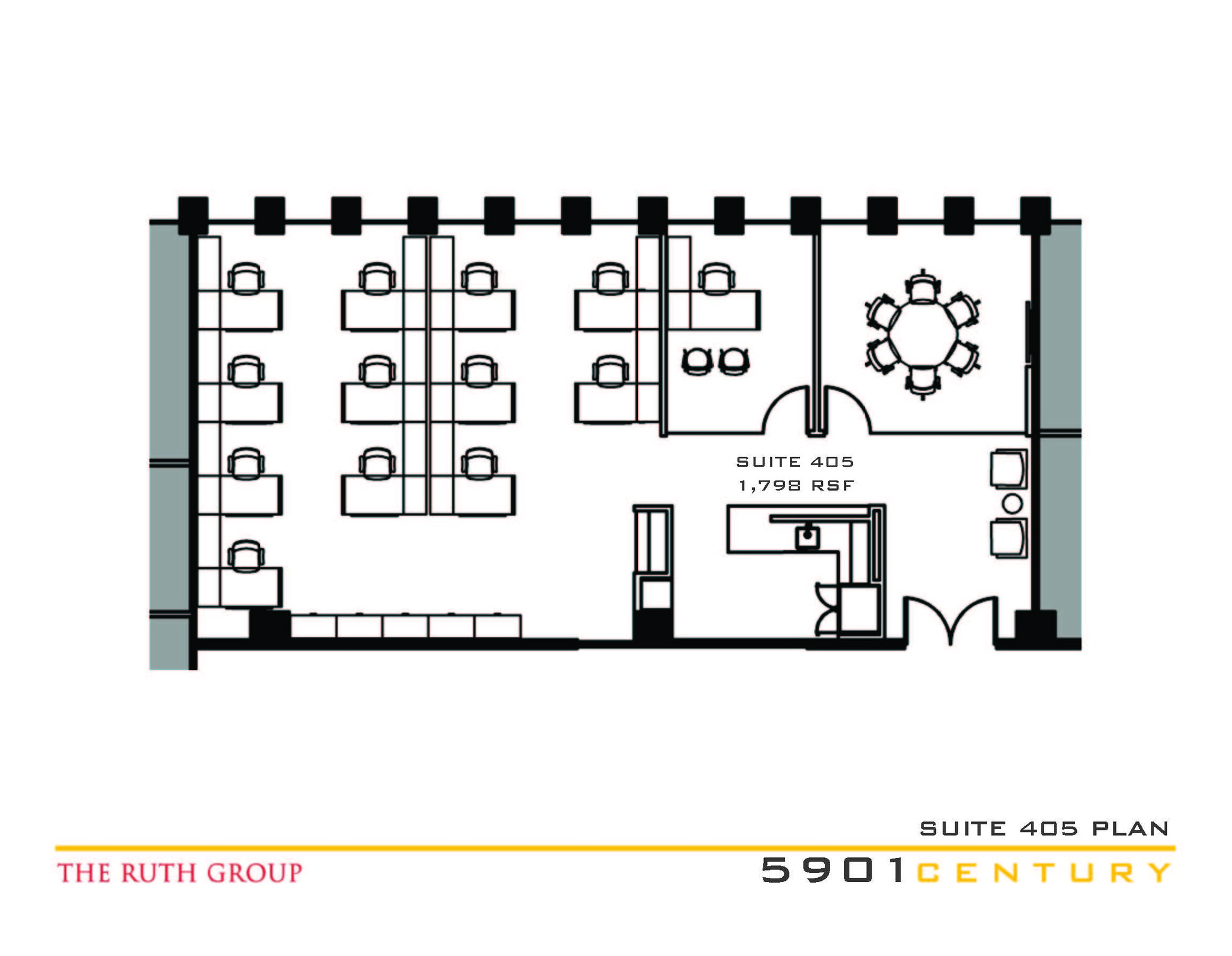 5901 W Century Blvd, Los Angeles, CA à louer Plan d’étage– Image 1 sur 1