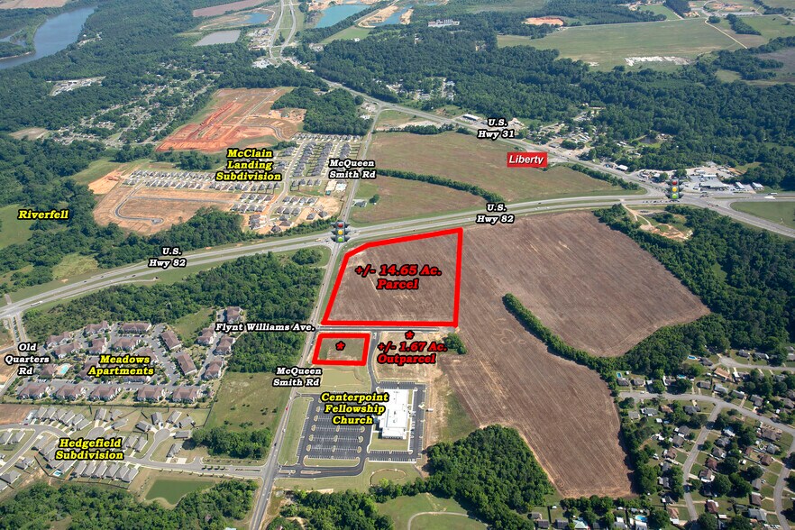 Highway 82, Prattville, AL à vendre - Aérien – Image 2 sur 6