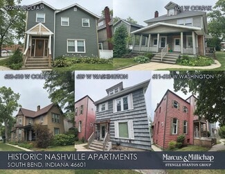 Plus de détails pour HISTORIC NASHVILLE APARTMENTS – Logement à vendre, South Bend, IN