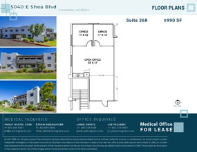 5010 E Shea Blvd, Scottsdale, AZ à louer Plan d’étage– Image 1 sur 1