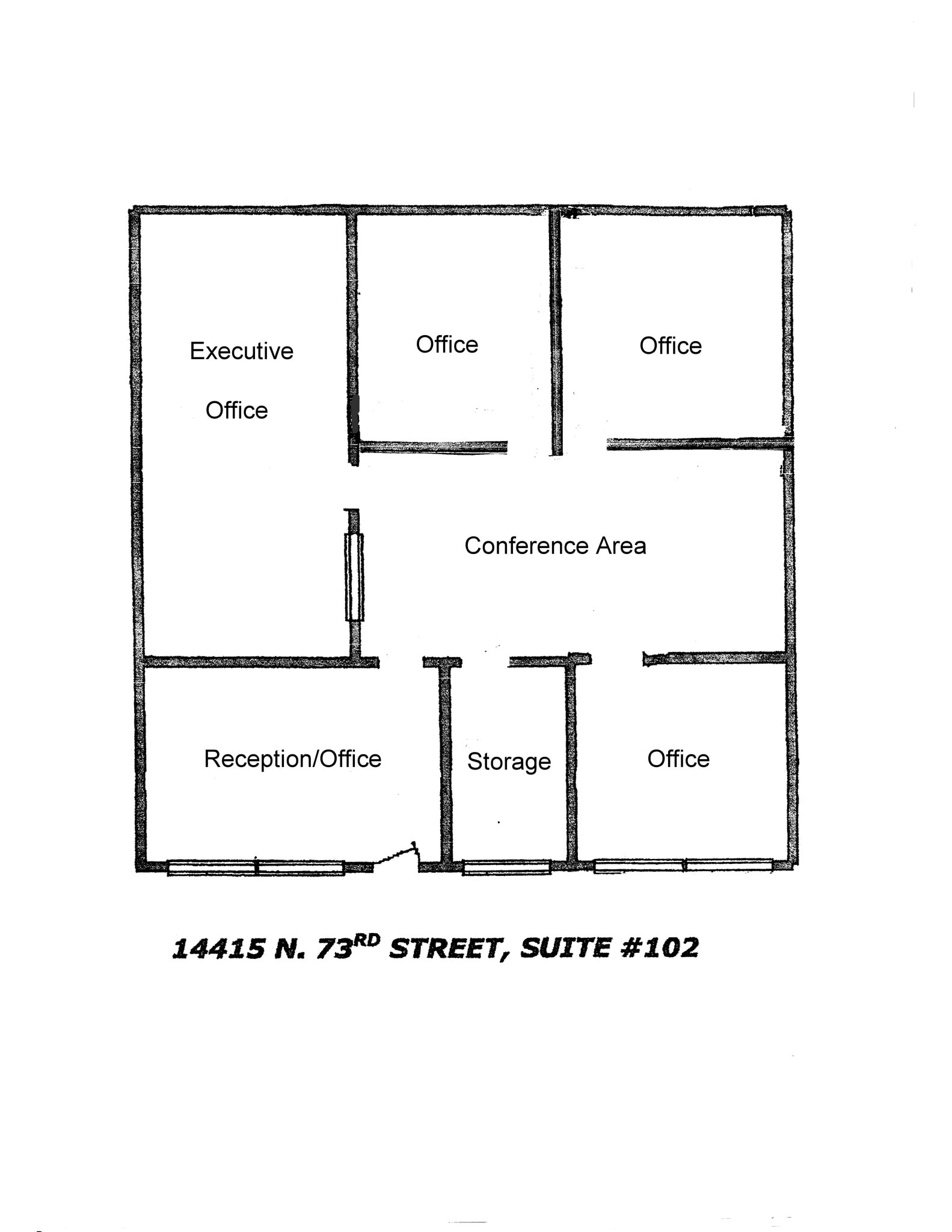 14415 N 73rd St, Scottsdale, AZ à louer Plan de site– Image 1 sur 1
