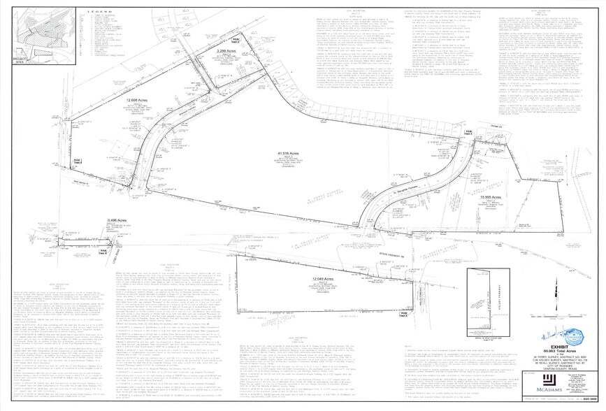 303 Dorset Ct, Roanoke, TX à vendre - Plan cadastral – Image 2 sur 2