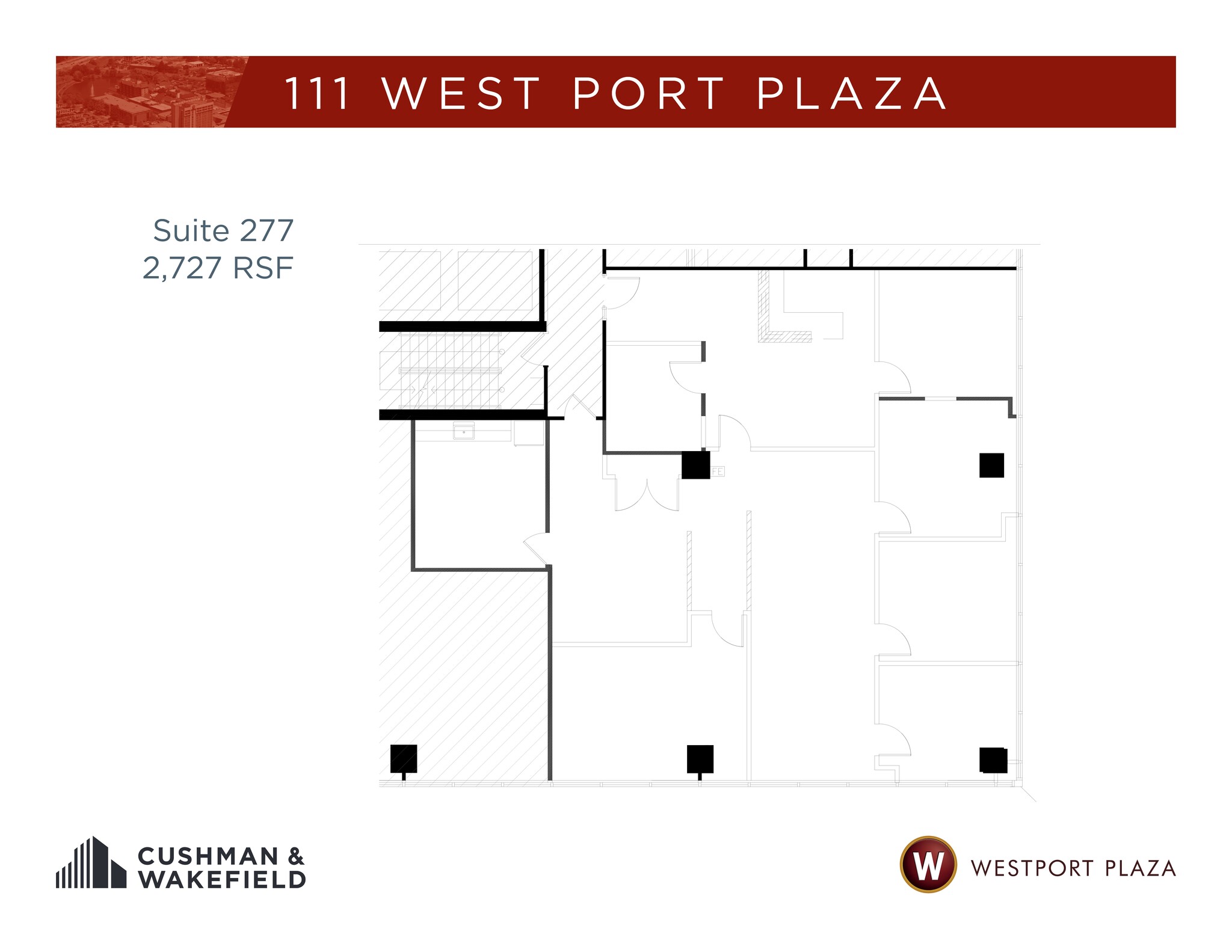 102 Westport Plaza Dr, Saint Louis, MO à louer Plan de site– Image 1 sur 1