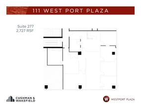 102 Westport Plaza Dr, Saint Louis, MO à louer Plan de site– Image 1 sur 1