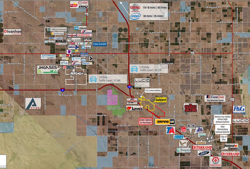 I-10 & I-8, Eloy, AZ à vendre - Photo de l’immeuble – Image 3 sur 12