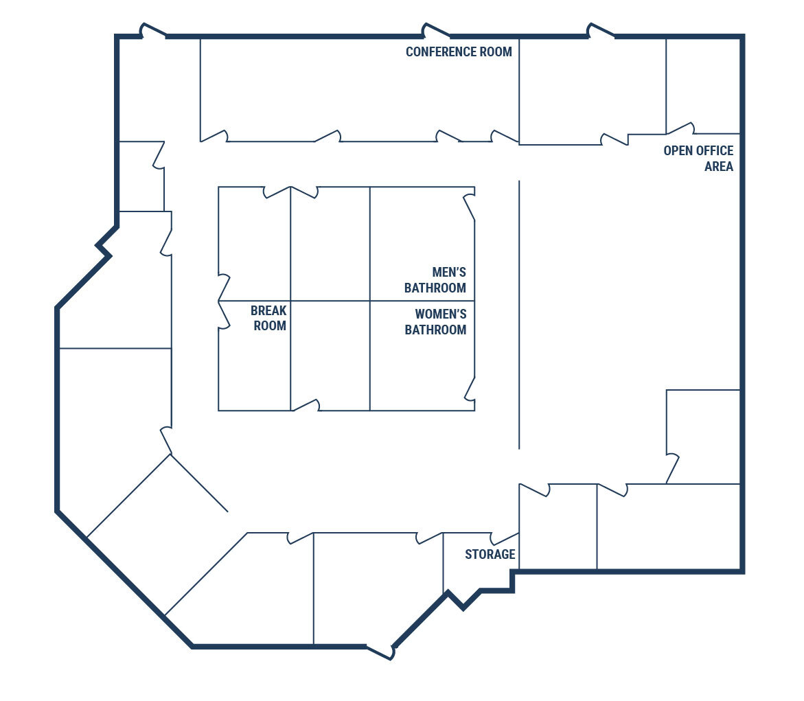 8600 Jameel Rd, Houston, TX à louer Plan d’étage– Image 1 sur 1