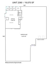 2380 Vantage Dr, Elgin, IL à louer Plan d’étage– Image 1 sur 3
