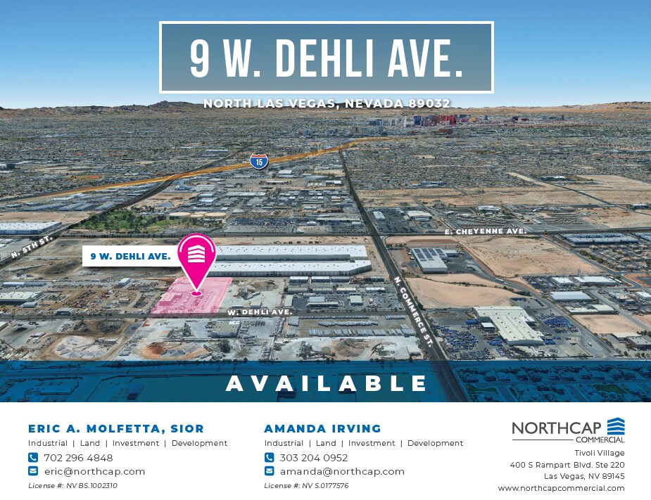 9 W Delhi Ave, North Las Vegas, NV à louer Photo de l’immeuble– Image 1 sur 7
