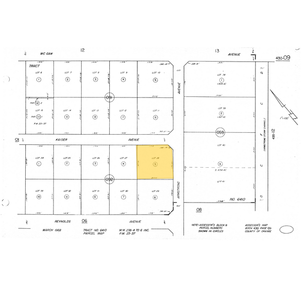 17361 Armstrong Ave, Irvine, CA à vendre - Plan cadastral – Image 2 sur 13