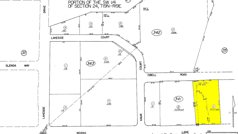 675 W Moana Ln, Reno, NV à louer - Plan cadastral – Image 2 sur 13