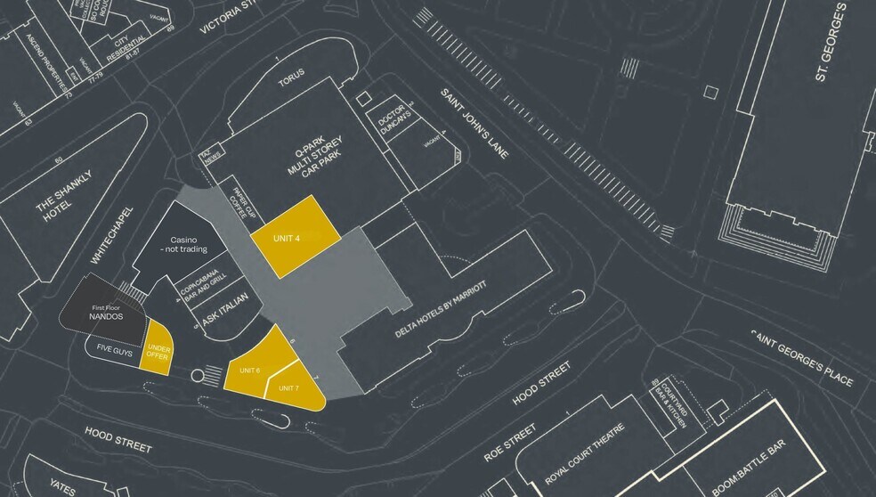 6-7 Queen Sq, Liverpool à louer - Plan de site – Image 2 sur 2