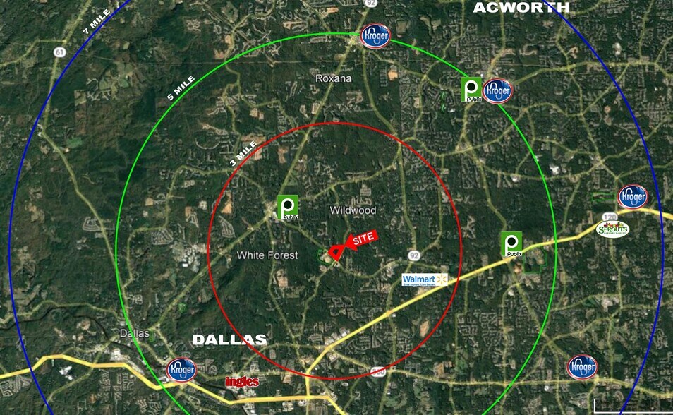 301 Banks Path, Dallas, GA à vendre - Aérien – Image 2 sur 4