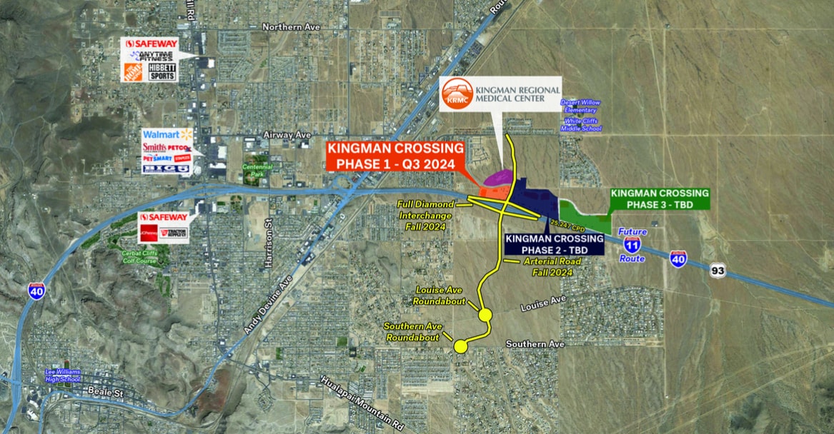 Interstate 40, Kingman, AZ à louer Aérien– Image 1 sur 3