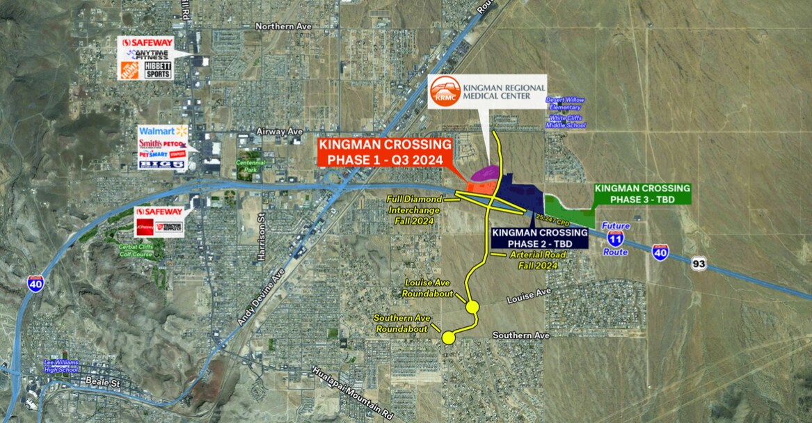 Interstate 40, Kingman, AZ à louer Aérien– Image 1 sur 3